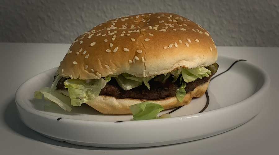 Dag 1. Ny Whopper med tillbehör.
